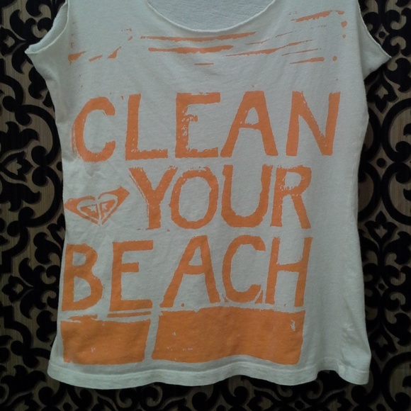 ROXY Burnout Sleeveless Tshirt - Picture 3 of 7